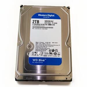 Western Digital (WD) - Blue 2TB Internal 3.5" SATA Hard Drive HDD for Desktops